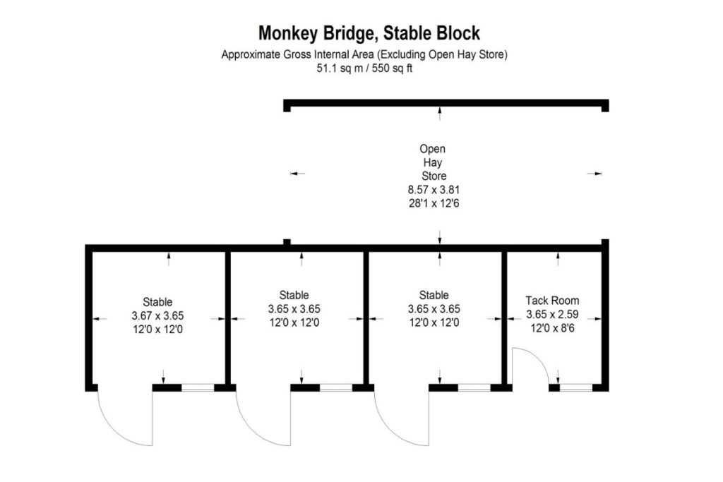 Monkey Bridge, Patshull Park - Floorplan