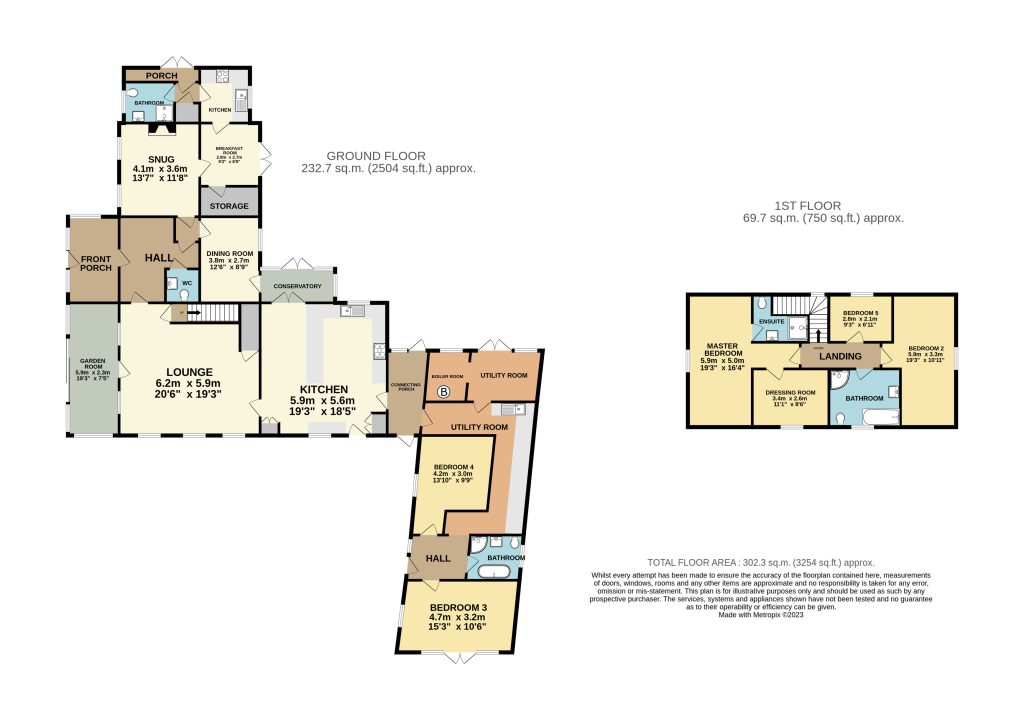 Wellingsford House, Crumps Brook - Floorplan